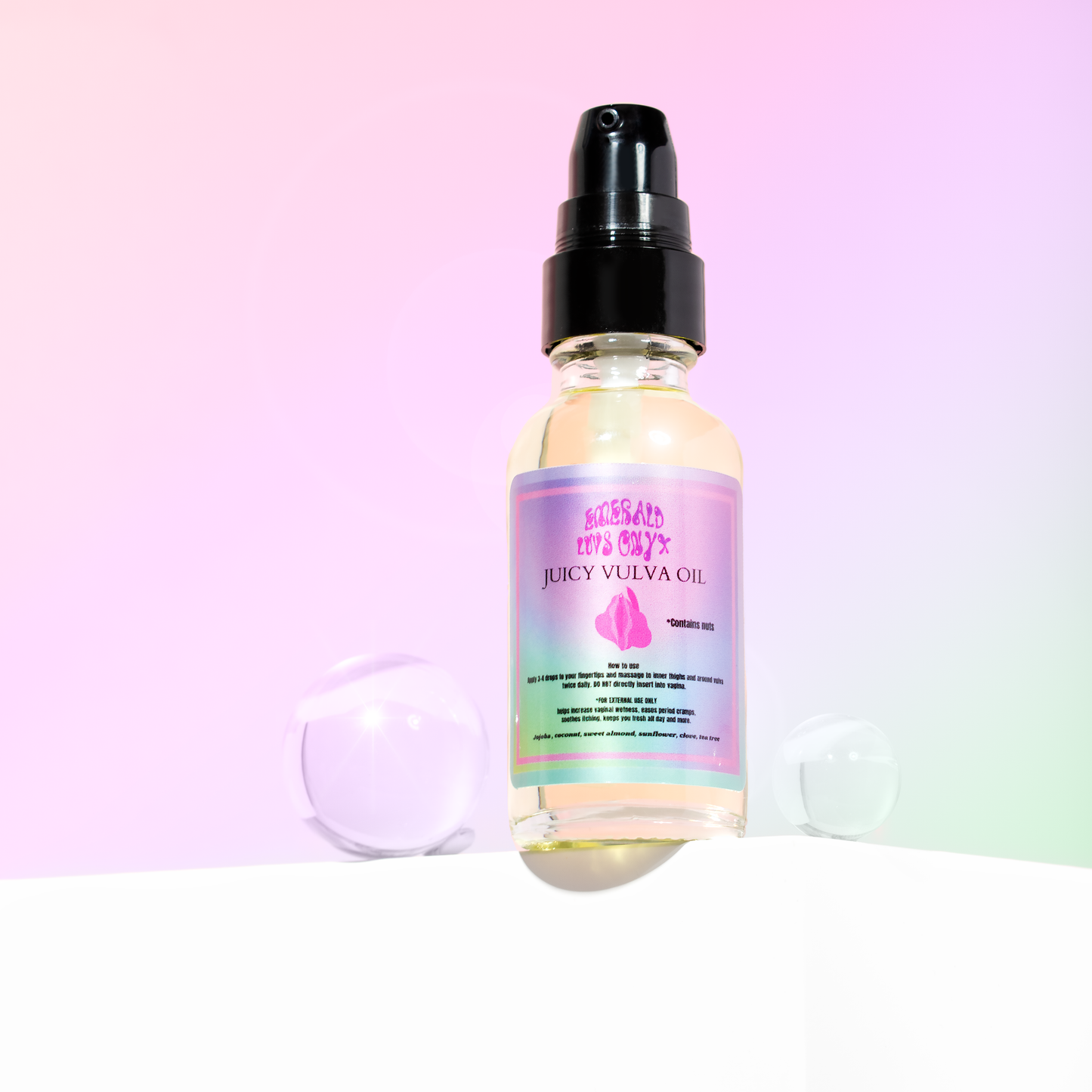 Juicy vulva yoni oil | bubblegum scented